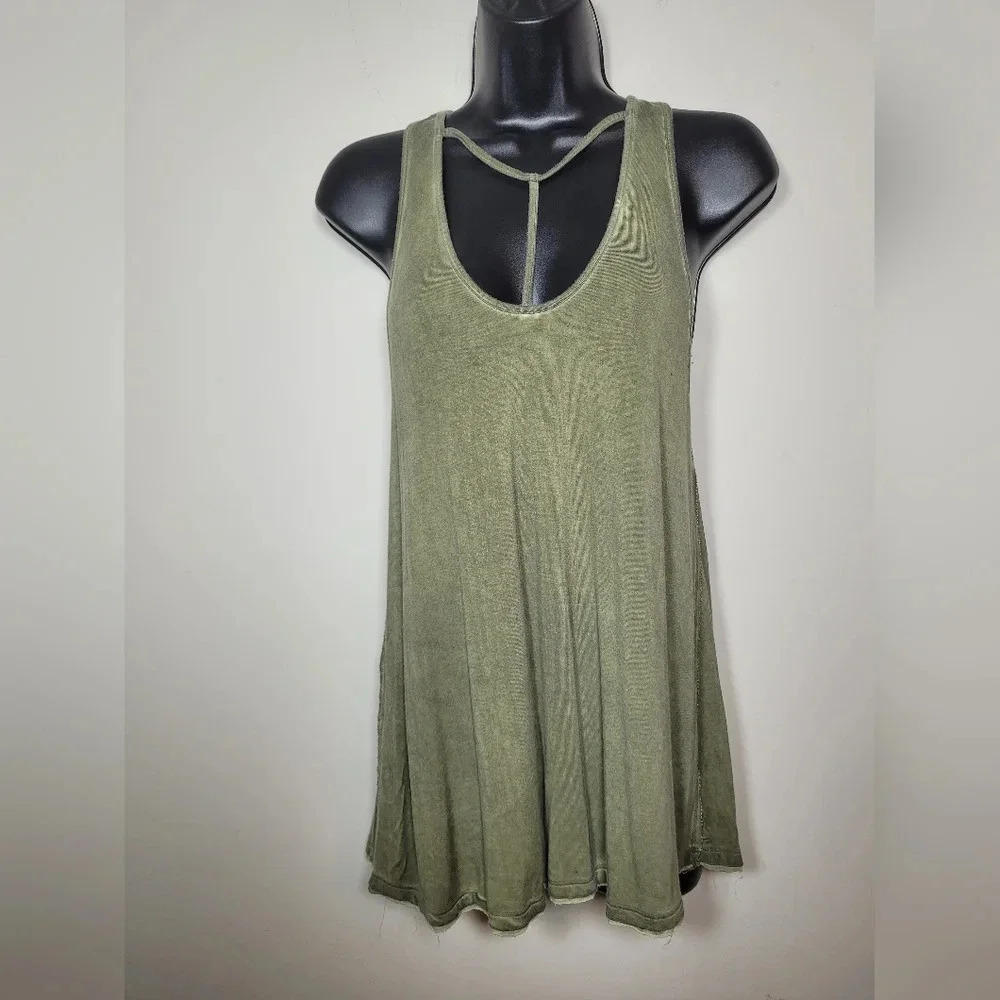 We the Free T-front Basic Tank Olive Green sz XS